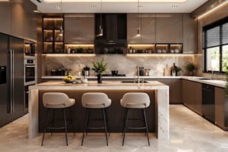 do kitchen interior design, restaurant, bar, retail and cafe interior design