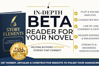 beta read your manuscript and provide a detailed reader report