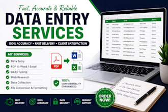 do pdf to word conversion copy typing and microsoft excel deta entry