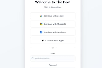 build a landing page with stripe billing, login, and ai tools
