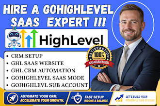 do gohighlevel saas website ghl crm saas automation saas mode virtual assistant