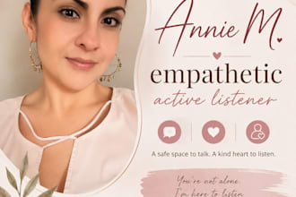 empathetic listening and supportive conversations