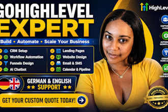 be german go high level crm expert gohighlevel workflow gohighlevel automation