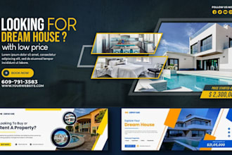 do facebook banner, youtube banner linkedin banner etsy banner shopify banner