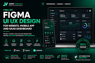 design modern fintech mobile app UI UX in figma