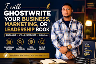 ghostwrite your business, marketing, or leadership book