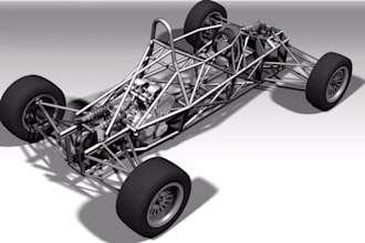 design 3d printable f1 car,chassis frame or body structure,mechaincal 3d parts