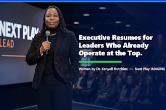 write your executive resume for chief officer, vp, and board level roles