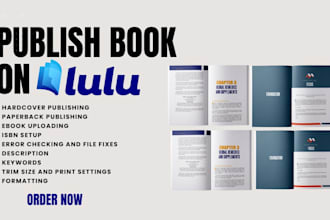 publish ebook, paperback, hardcover on lulu, publish book on lulu print layout
