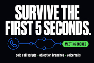 write a cold call script that books meetings