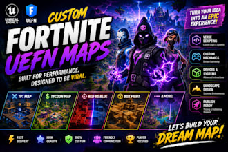create fortnite uefn maps, verse scripting, custom mechanics and devices