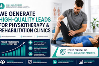 do lead generation for physiotherapy and rehabilitation clinics