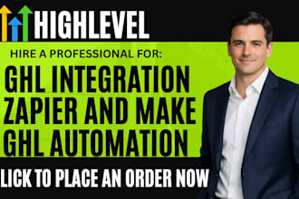 setup ghl integration webhook automation zapier make com workflow ghl api n8n