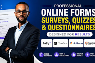 create tally online survey cognito form jotform quiz test questionaire typeform