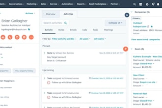 do crm automation hubspot dashboard