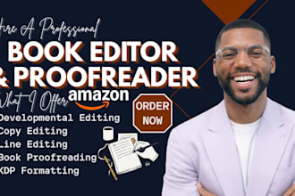 book edit nonfiction, proofread literary sci fi novel and format fantasy novel