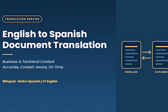 translate english to spanish documents