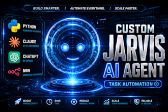 build a custom jarvis ai assistant and voice assistant for task automation
