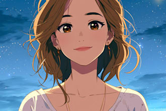 make custom anime portrait