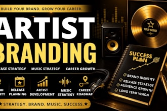 build your artist branding music strategy and release plan
