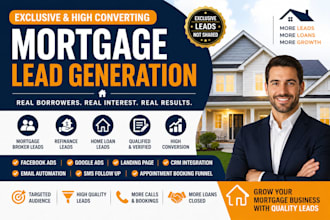 generate exclusive mortgage broker leads, refinance leads and mortgage loan lead