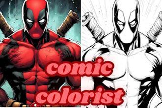 be your comic book colorist