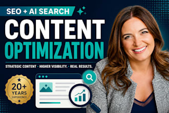 optimize website content for SEO and ai search