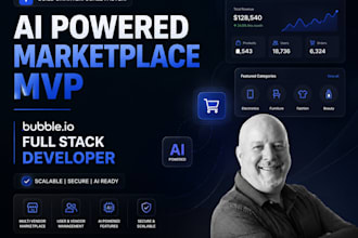 build an ai powered marketplace mvp or saas application