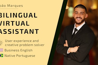 provide professional bilingual virtual assistant support