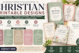 do christian motivational affirmation card scripture flashcards prayer journal
