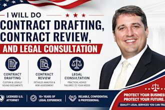 review contract drafting, contract review   legal consultation