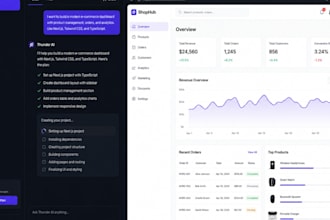 develop saas website, ai web app in lovable, bolt and replit