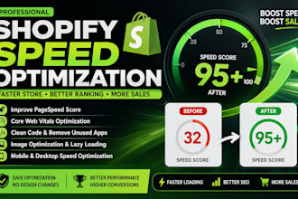 optimize shopify speed improve core web vitals and boost page speed score
