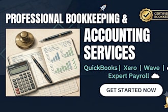 do setup quickbooks bookkeeping, accounting and US canada tax filing expert