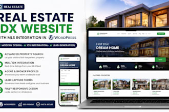 build a real estate idx website with mls integration in wordpress