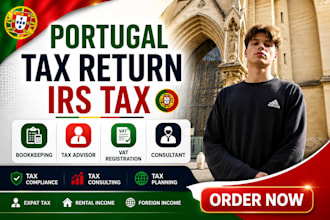 portugal tax return irs tax bookkeeping tax advisor vat registration consultant