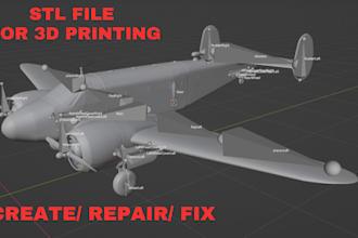 repair fix optimize stl obj 3mf files for error free 3d printing