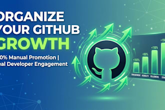 organic github promotion github marketing to acquire stars attract followers
