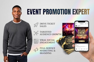 do event promotion, eventbrite marketing, webinar promotion and ticket sales