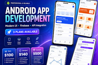 develop a modern android app for your business or startup