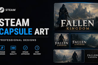 design steam capsule art steam capsule game capsule steam header steam assets