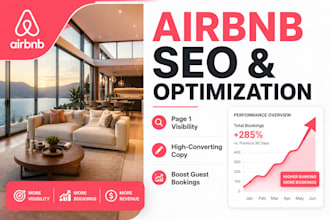 do airbnb SEO optimization and booking listing copywriting