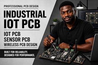 design industrial iot pcb, iot pcb, sensor pcb and wireless pcb design