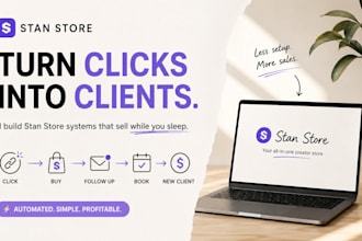 build your stan store sales funnel with CRM and automation