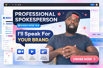 spokesperson human ugc spokesperson video testimonial video