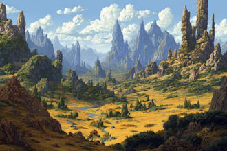 do amazing fantasy landscape