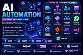 build ai agent and ai automation for workflow automation