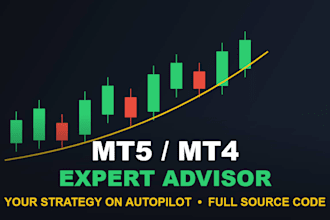 code your mt5 or mt4 expert advisor trading bot in mql5