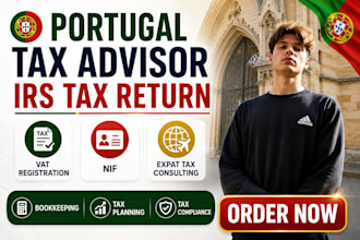 do portugal tax advisor irs tax return vat registration nif expat tax consulting