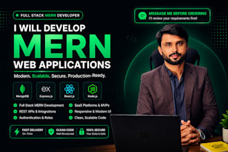 develop a full stack mern web app using react and nodejs
